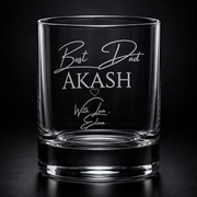 Personalised Islande Rocks Glass – Custom Engraved Gift