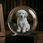 Crystal Photo Ball – Personalised Engraved Crystal Sphere