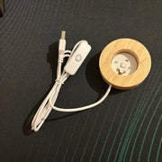 LED Light Base – Warm White Glow
